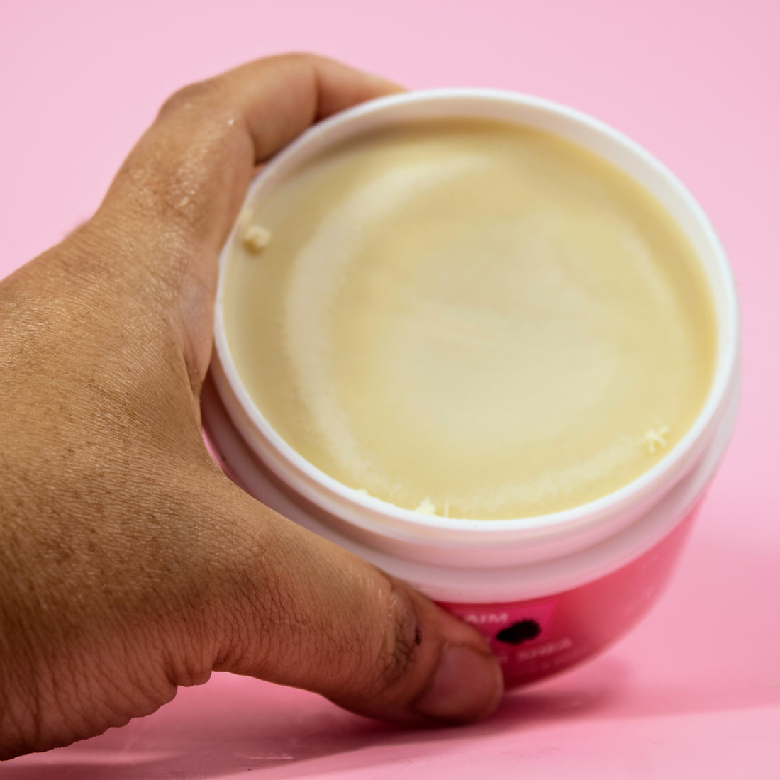 Safflower shea butter product that can be used on hair and body