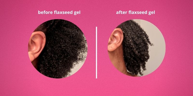 Flaxseed gel deals for hair