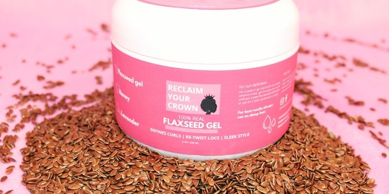 real flaxseed gel for hair