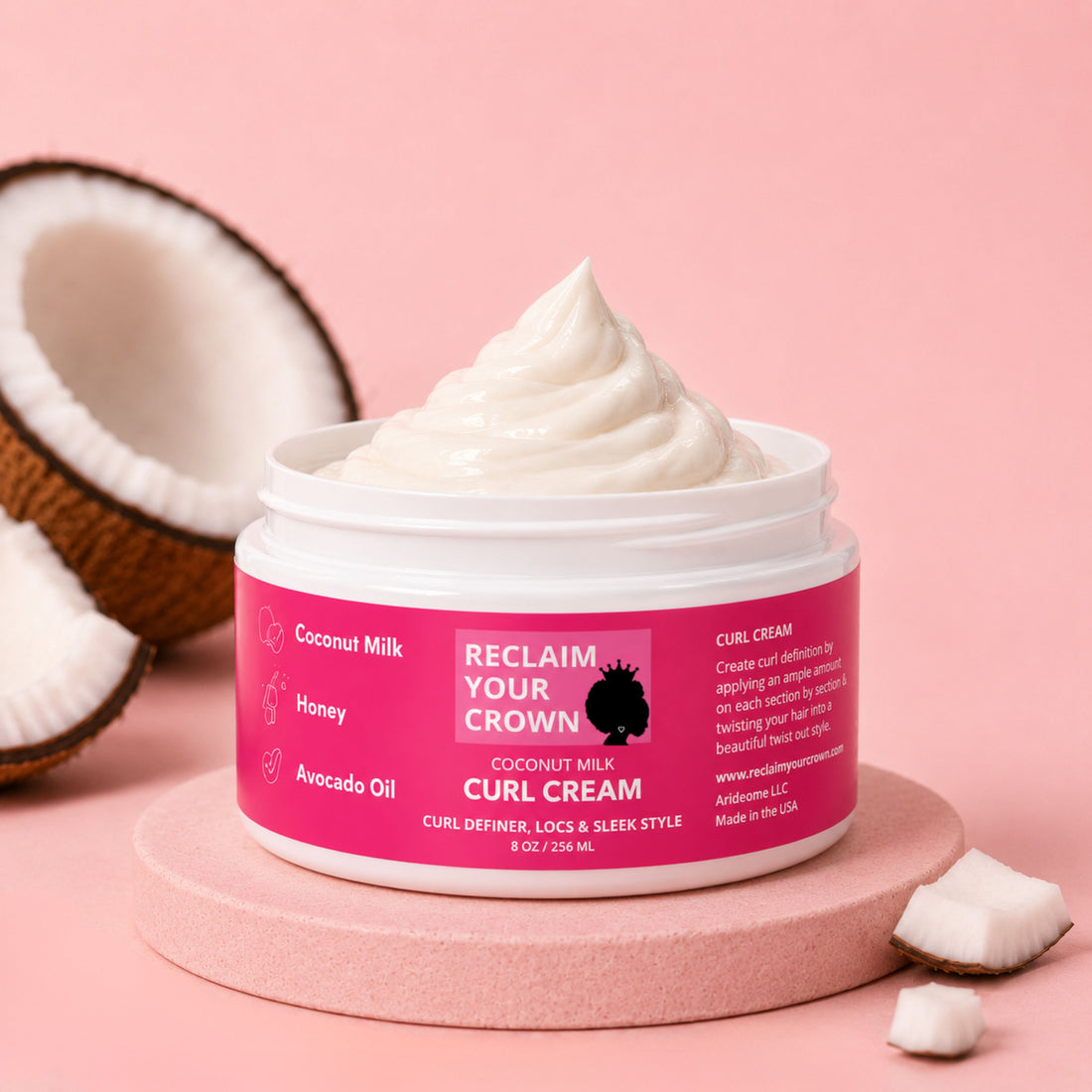 Coconut Curl Cream by Reclaim Your Crown