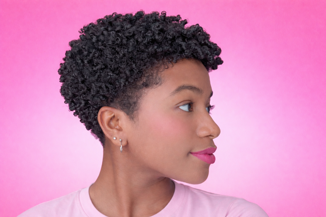 Flaxseed Gel Results on Short 4B Curly Hair
