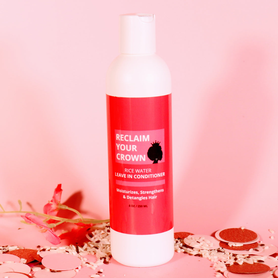 Reclaim Your Crown Rice Water Leave in Conditioner for moisture and hair growth