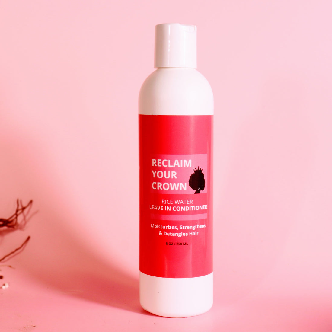 Reclaim Your Crown Rice Water Leave in Conditioner for moisture and hair growth