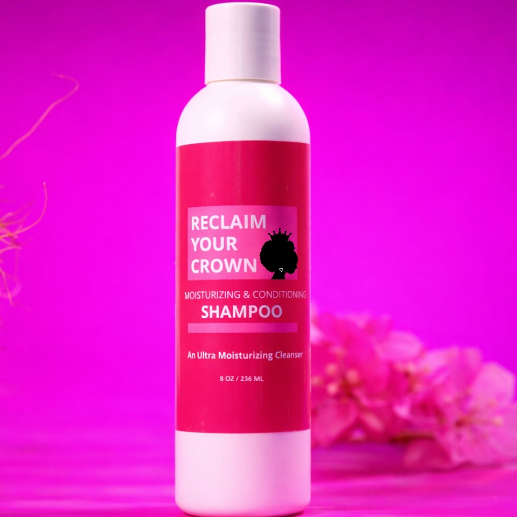 Shampoo for dry curly hair by Reclaim Your Crown