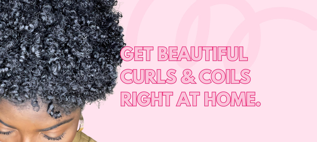 Learn how to get your natural hair curly and define at home without going to a salon