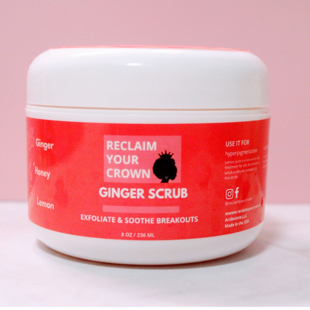 Ginger body scrub