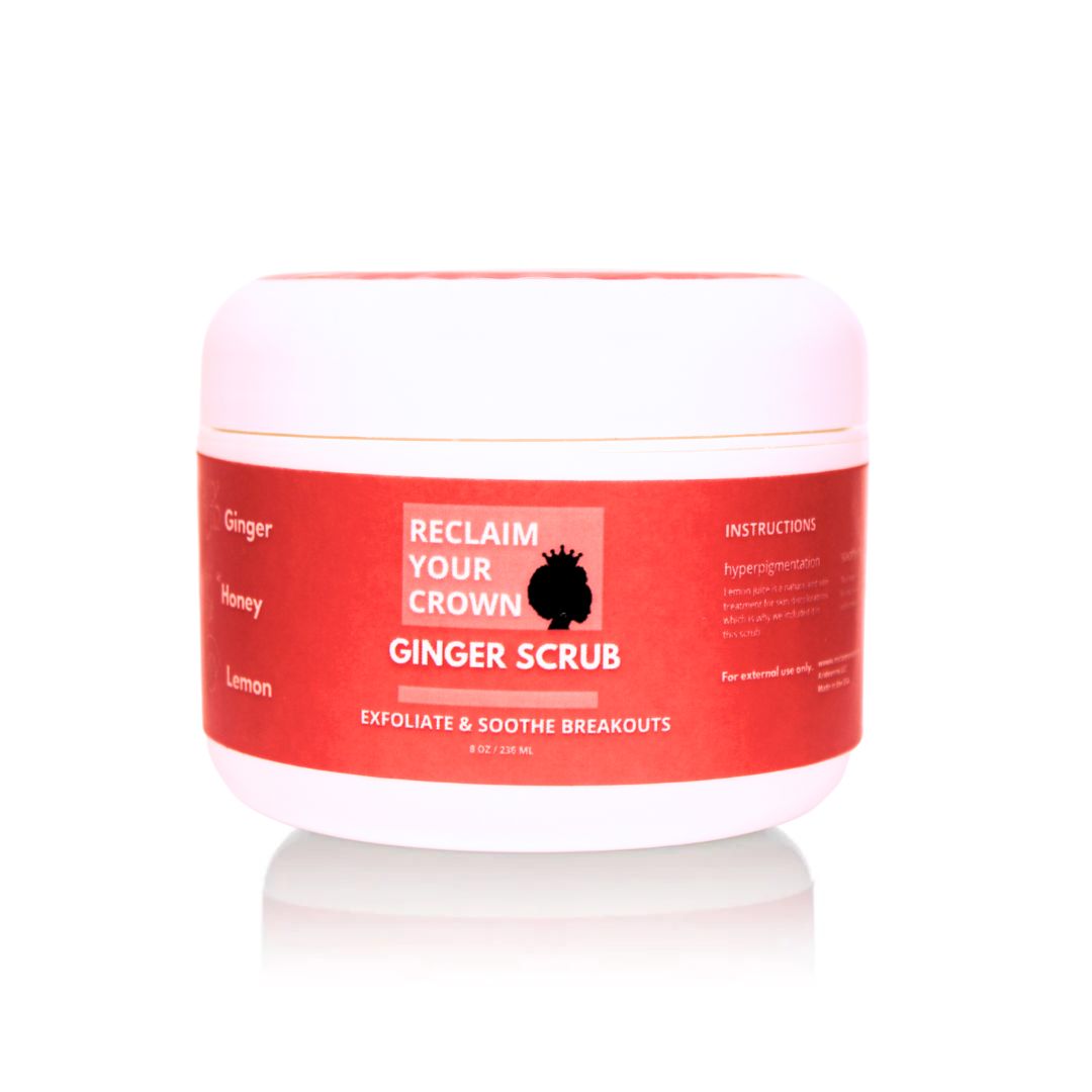 Reclaim Your Crown Ginger Scrub for Face and Body