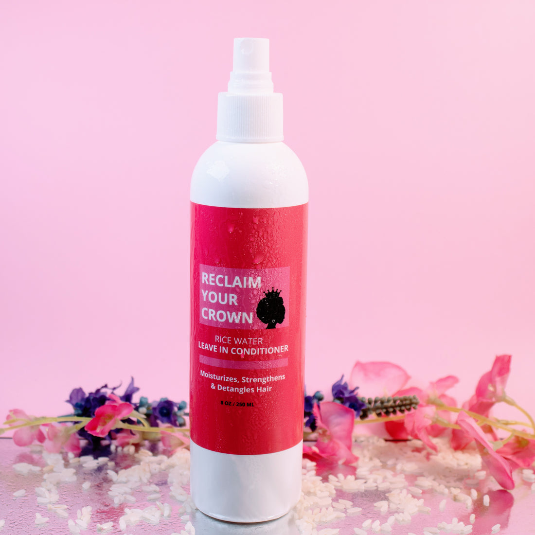 Rice Water Leave in Conditioner for Softening, Hair Growth and Moisture